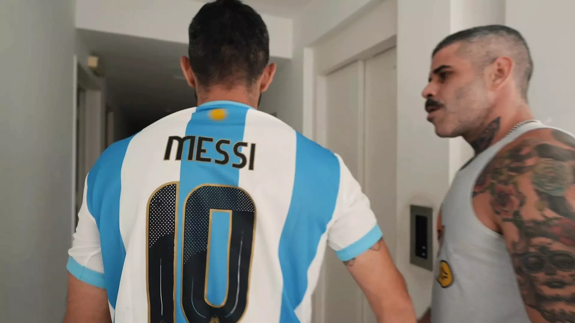 Brazilian Neighbor Uses Me Hard All Over the Building