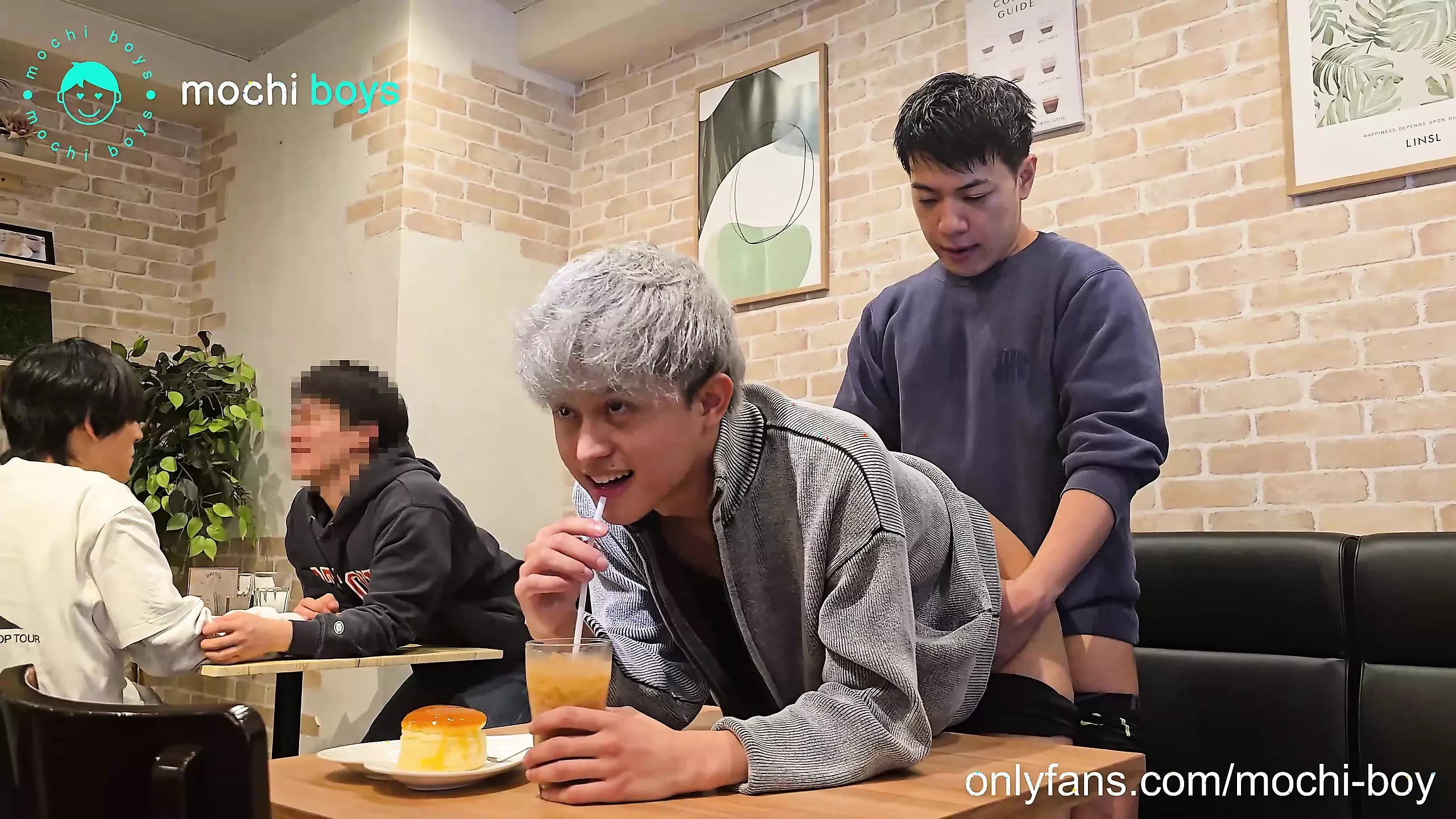 Group Sex in the Cafe