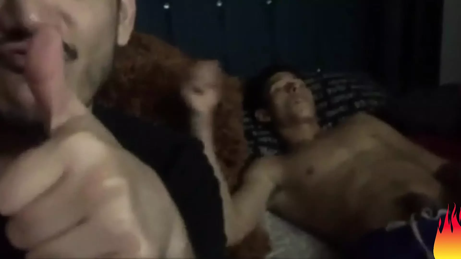 I turn on my best friend with a blowjob while watching a movie!!