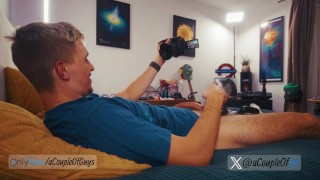 💦💦 Double Cumshot First Time Using Electronic Fuck Machine | PART TWO 😮‍💨