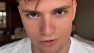 Resanu the Balkan Twink Takes Massive Blowjob Like a Pro