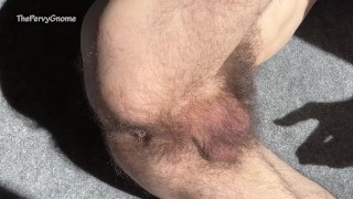 Ready for a rimjob – lick my hairy pink hole