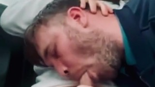 Car suck and cum