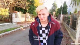 CZECH HUNTER 487 – Hot Blonde Twink Takes On A Dick With Pleasure