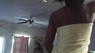 Hot shower was fun