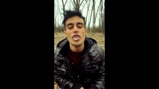 I found straight friend´s condom after night picnic, so I enjoy his cum